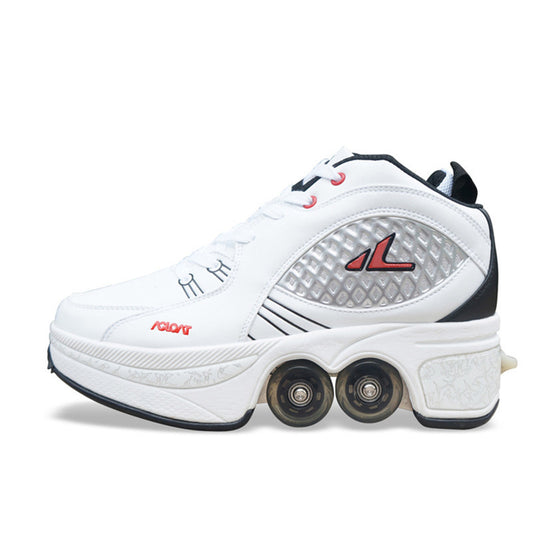 Breathable Childrens Heelys Single And Double Roller Skates