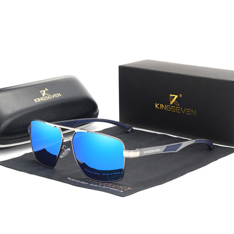 Sunglasses For Men And Women With Tthe Same Sunglasses, Handsome And Anti-ultraviolet Driving Glasses
