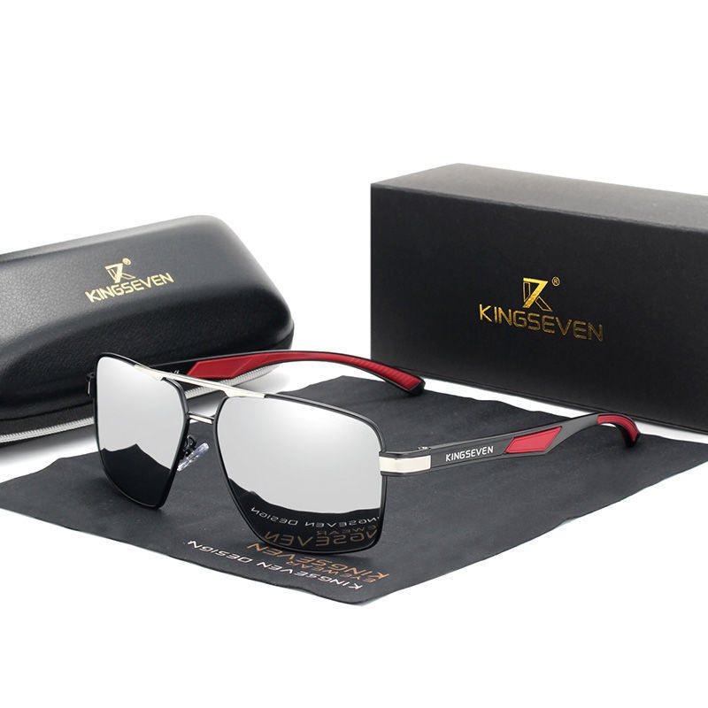 Sunglasses For Men And Women With Tthe Same Sunglasses, Handsome And Anti-ultraviolet Driving Glasses