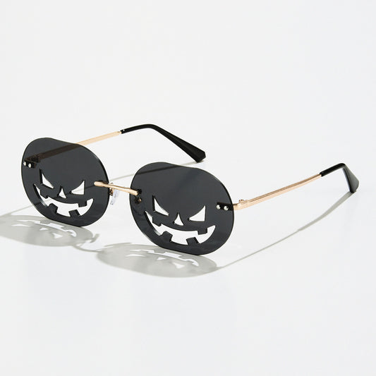 Personality Pumpkin Sunglasses For Men And Women