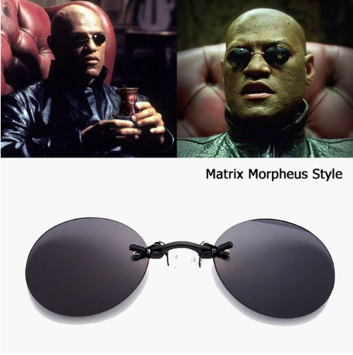 Pinnacle sunglasses retro metal sunglasses hacking mini glasses men and women