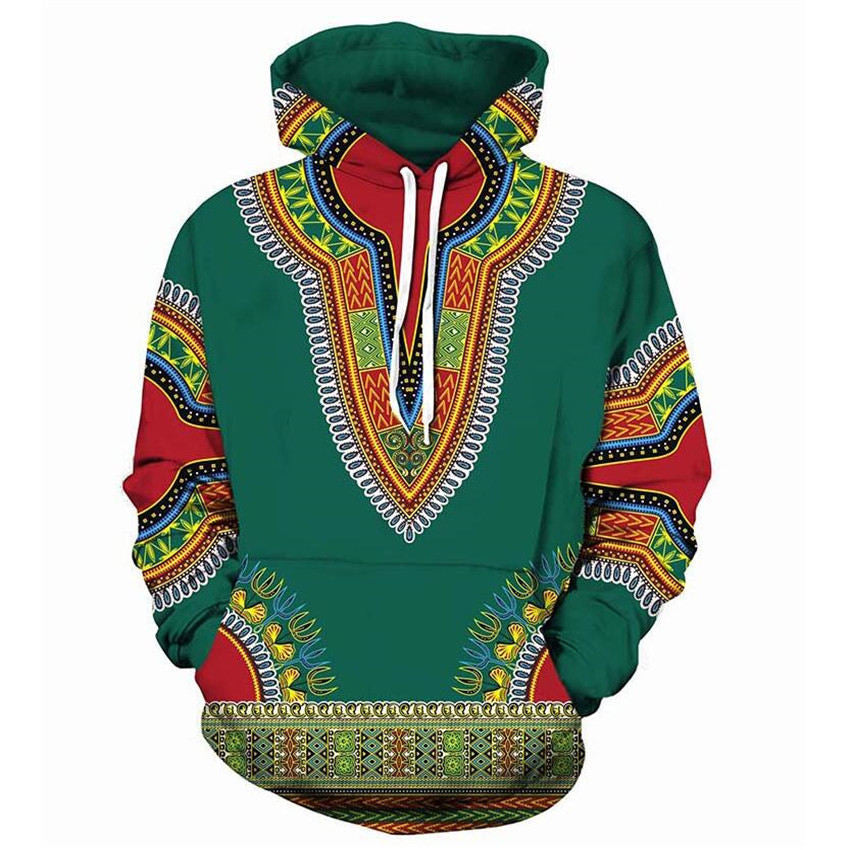 Men Hoodies Sweatshirts African folk-custom 3D Print