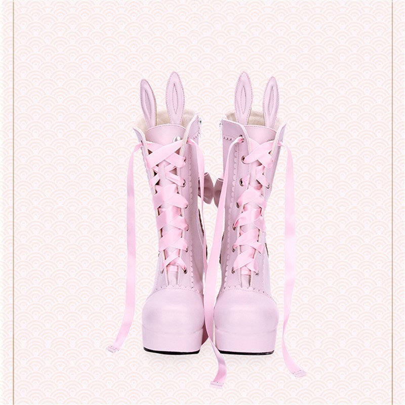 Lolita dress boots