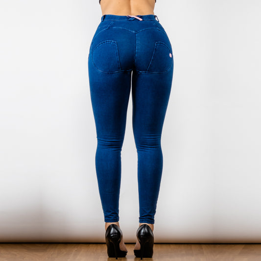 Shascullfites Melody Bum Lift Jeggings Push Up Pants Four Ways Stretchable Super Skinny Leggings
