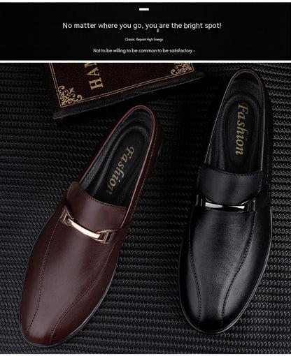 Fashion Casual Leather Shoes Versatile