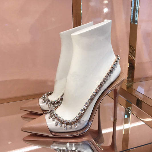 Gorgeous chain Diamond Fashion Shoes