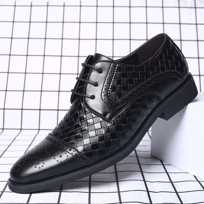Men's Trendy Business Casual Leather Shoes