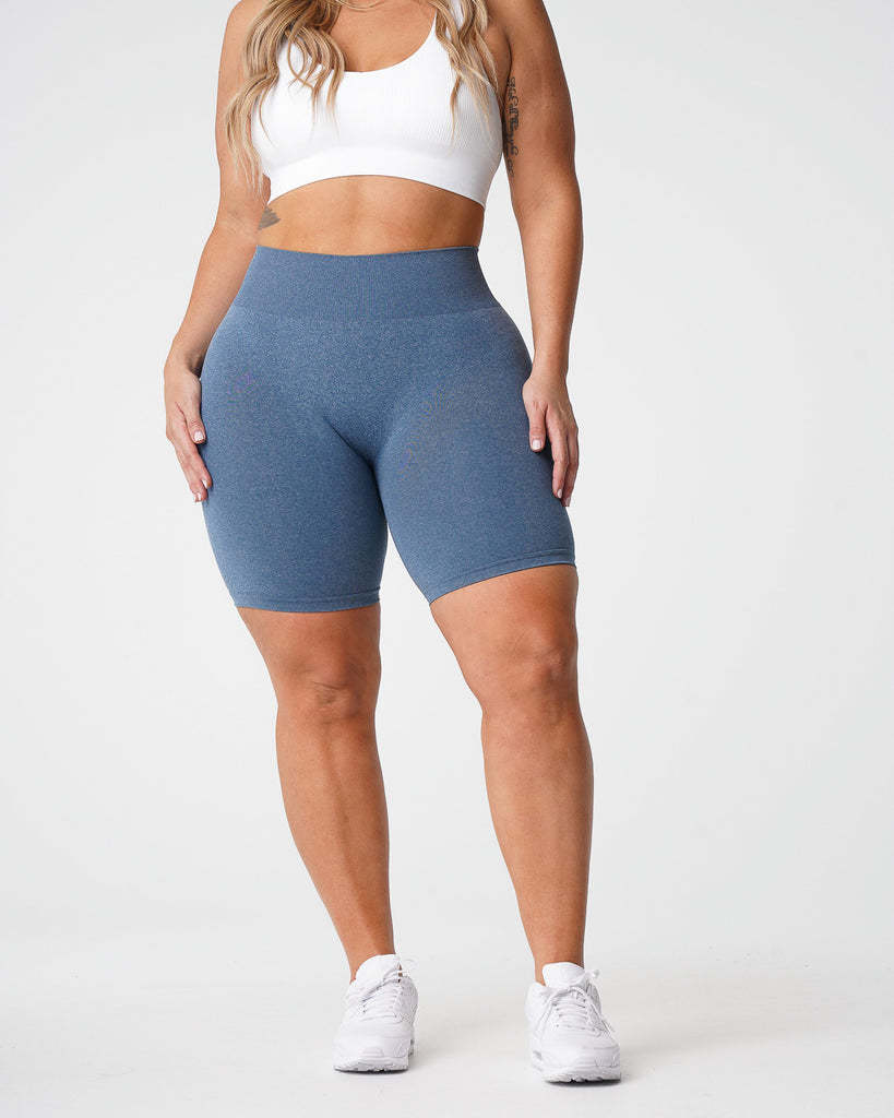 Women's Solid Color High Waist Yoga Shorts Fitness Quick Drying