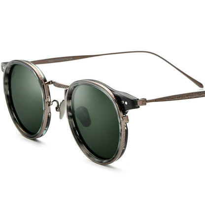 Fashionable Circular Polarized Sunglasses For Men And Women