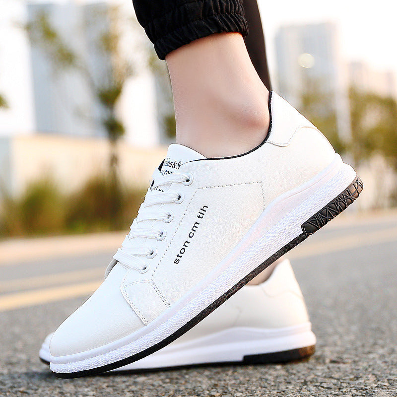 new boutique Mens Casual Shoes shoes lace shoes Korean white shoes wholesale fashion