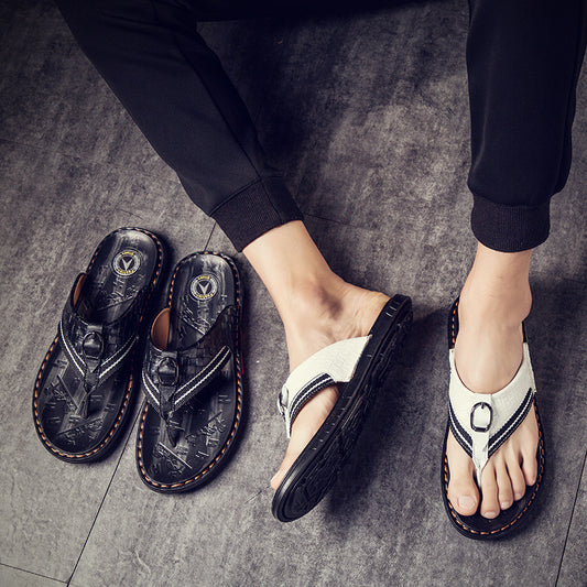 Stylish Flip-flops Trendy Men's Shoes