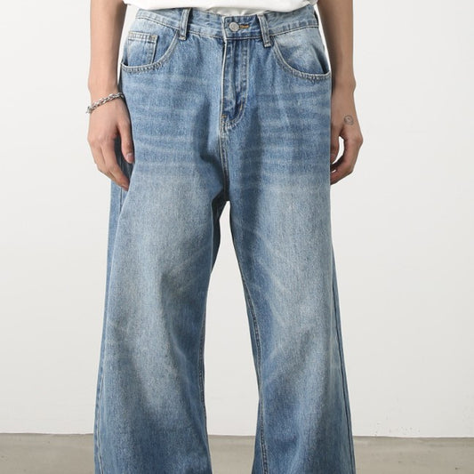 Vintage Jeans Men's Straight Loose