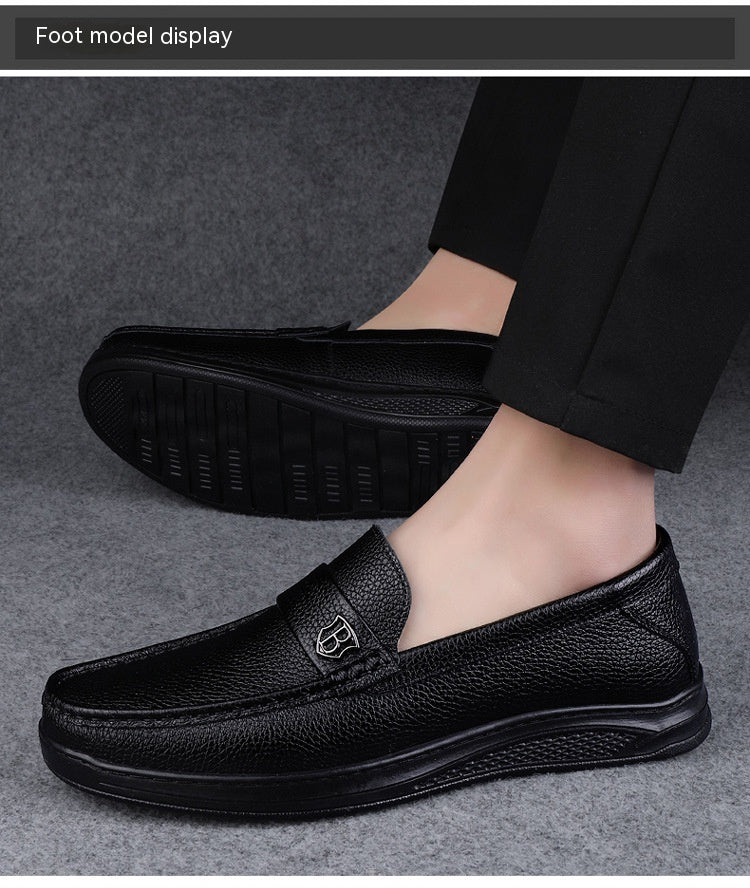 Men's Full-grain Sheepskin Casual Shoes