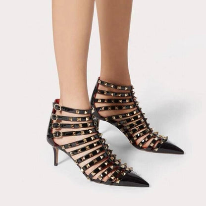 Fashionable British Pointed Toe Stiletto High Heels