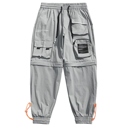 Workwear casual pants three-dimensional multi-pocket loose