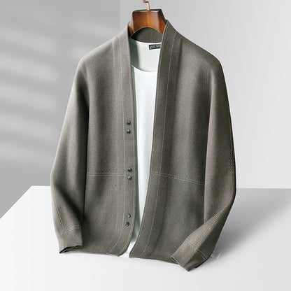 Men's New Wool Cardigan Coat