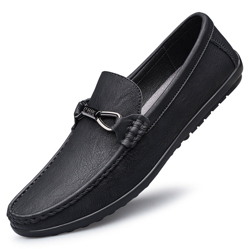 Breathable Soft Bottom Lazy Simple Slip-on Breathable Gommino
