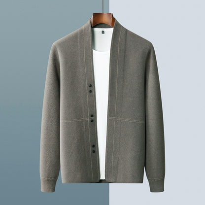 Men's New Wool Cardigan Coat