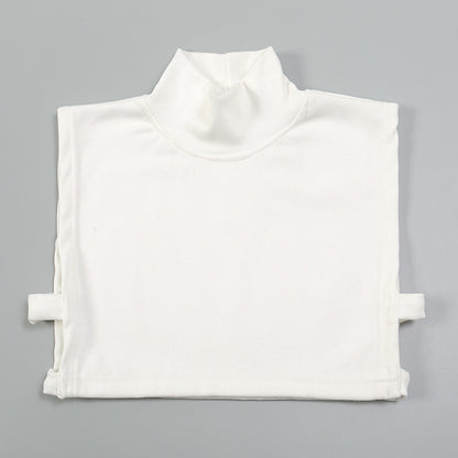 Dralon Detachable Collar White Women's Fashion Soft