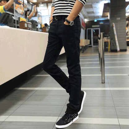 Stretch Slim Fit Skinny Thin Pants For Men