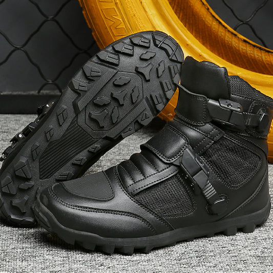 Motorcycle Male Knight Four Seasons Colorful Motorcycle Boots