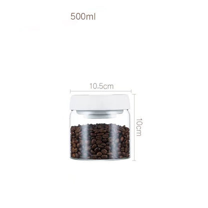 Home Kitchen Jar Coffee Bean Vacuum Crisper Kitchen Gadgets