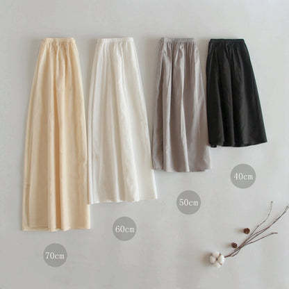 Women's Cotton Exposure-proof Skirt Anti-penetration Underdress