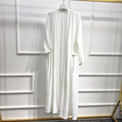 A Large Number Of Spot Goods Loriya Amazon Lace-up Cardigan, Summer European And American Dubai Elegant Dress SW