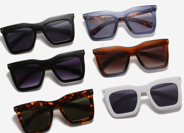 Square Meter Nail Sunglasses For Women