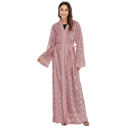 Fashion Hot Selling Dubai Arab Cardigan Robe