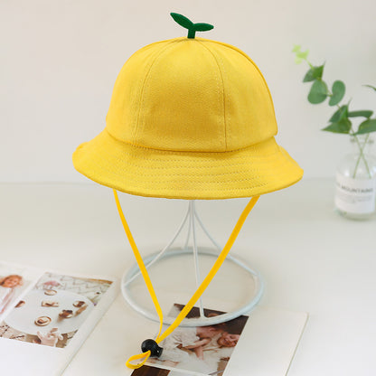 Removable Face Shield Baby Fisherman Hat