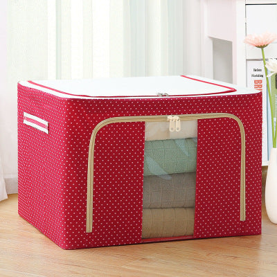 The Fabric Storage Box Is Removable And Washable