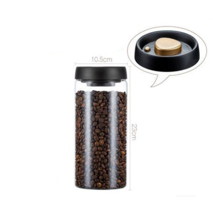 Home Kitchen Jar Coffee Bean Vacuum Crisper Kitchen Gadgets