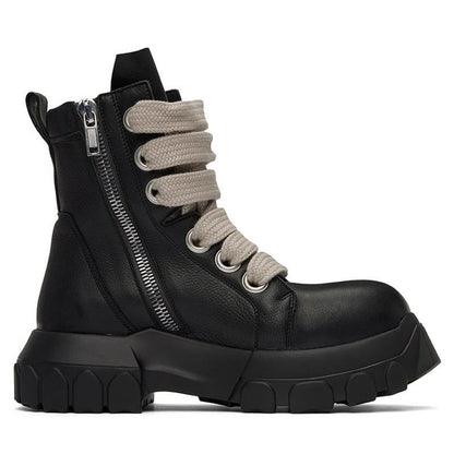 Individual Motorcycle Zipper Boots In Europe And America