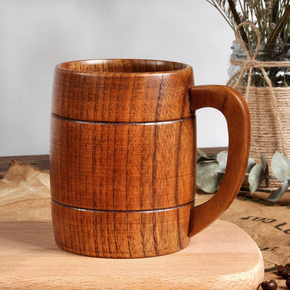Beer wooden mug