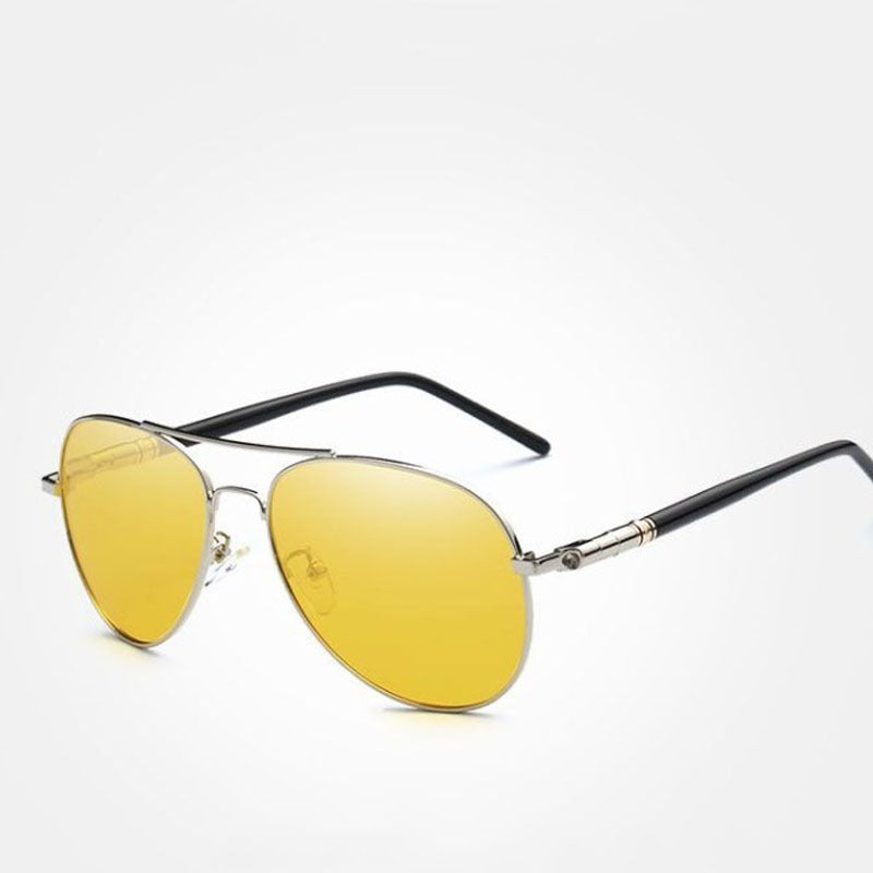 نظارات شمسية مستقطبة للرجال للقيادة نظارات صفراء للنظارات الواقية