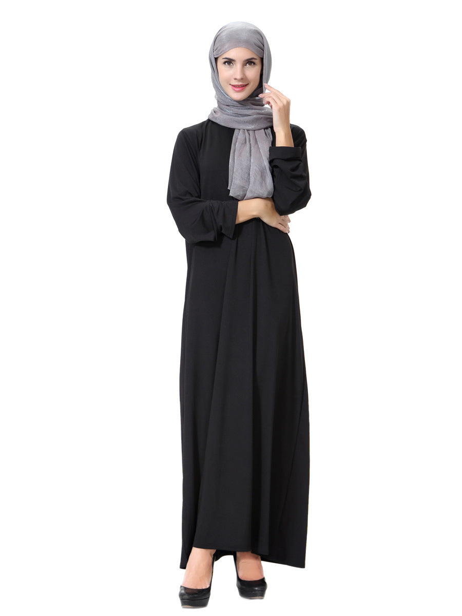 رداء المرأة المسلمة دبي أزياء المرأة العربية الشرق الأوسط رداء أسود زيارة ملابس المسجد