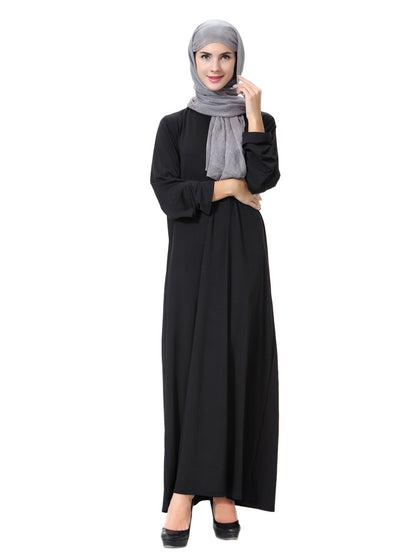 رداء المرأة المسلمة دبي أزياء المرأة العربية الشرق الأوسط رداء أسود زيارة ملابس المسجد