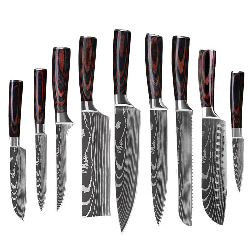 مجموعة من 6 قطع مجموعة من 8 قطع مجموعة من 10 قطع سكين الشيف سكين الشيف سكين المطبخ سكين الطبخ