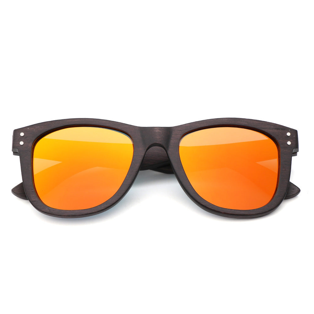 Bamboo And Wood Glasses, Retro Sunglasses For Men And Women, Full Wood Frame Sunglasses