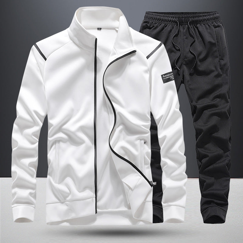 Men's Jacket Casual Suit Spring And Autumn Sportswear Jacket Men's Two-piece Suit