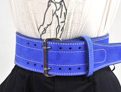 Double-layer cowhide belt
