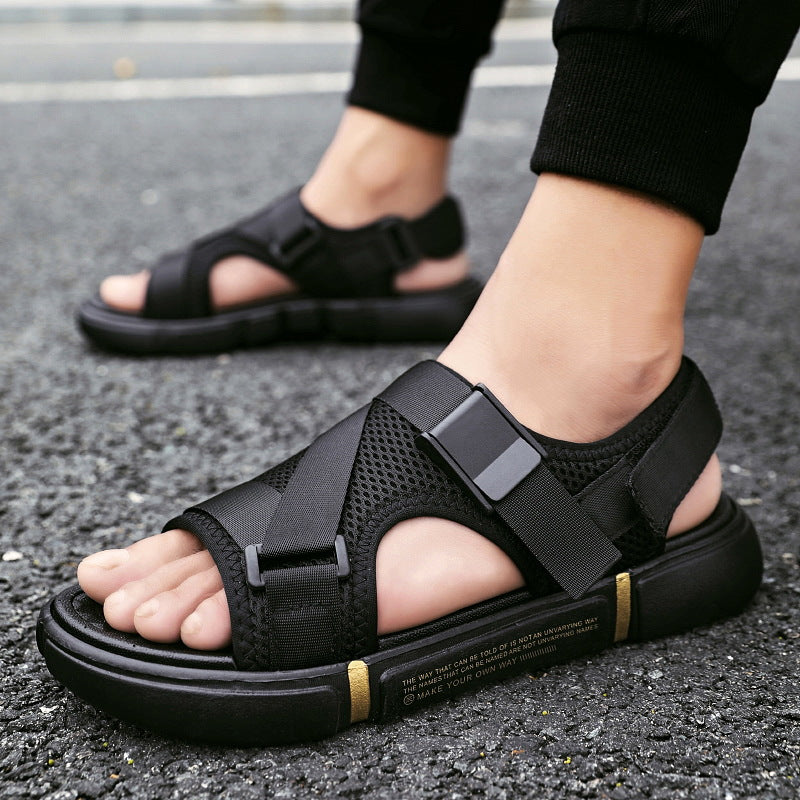Hair Slippers Men New Summer Outdoor Beach Sandals