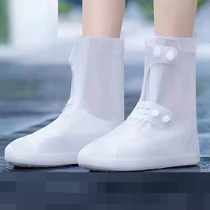 أحذية مقاومة للماء مضادة للانزلاق للرجال والنساء في الهواء الطلق تغطي أحذية المطر من السيليكون