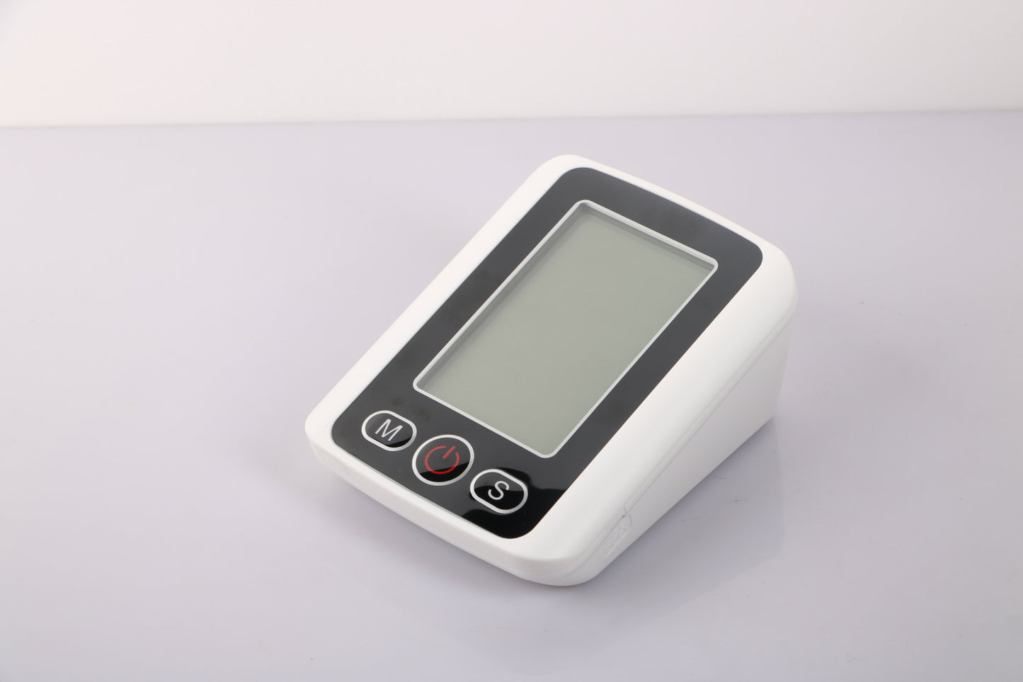 جهاز قياس ضغط الدم الإلكتروني بشاشة كبيرة للمنزل مزود بإضاءة خلفية بثلاثة ألوان لمراقبة ضغط الدم من نوع الذراع جهاز قياس ضغط الدم الصوتي