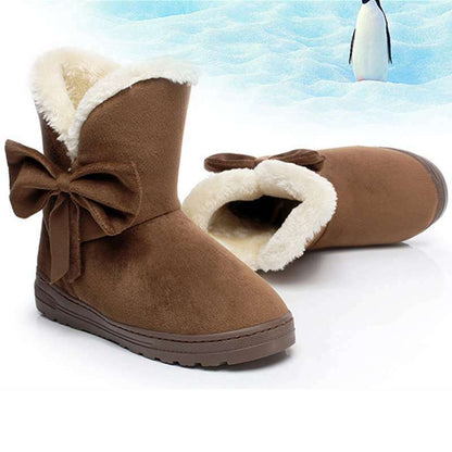 Women's Thick Bottom And Velvet Thick Warm Cotton Boots