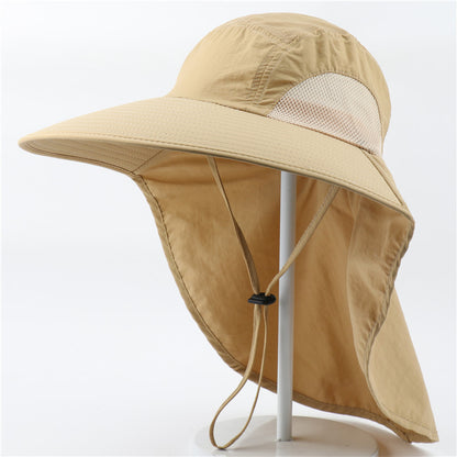 Men's And Women's Outdoor Sun Protection Ventilation Cap Sun