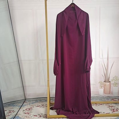 Women's Dress Dubai Middle East Turkey Plus Size Swing Robe