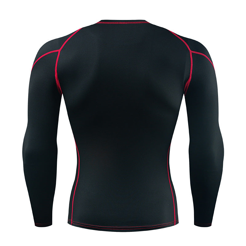 European And American Quick-drying Long-sleeved T-shirt Sportswear Running Fitness
