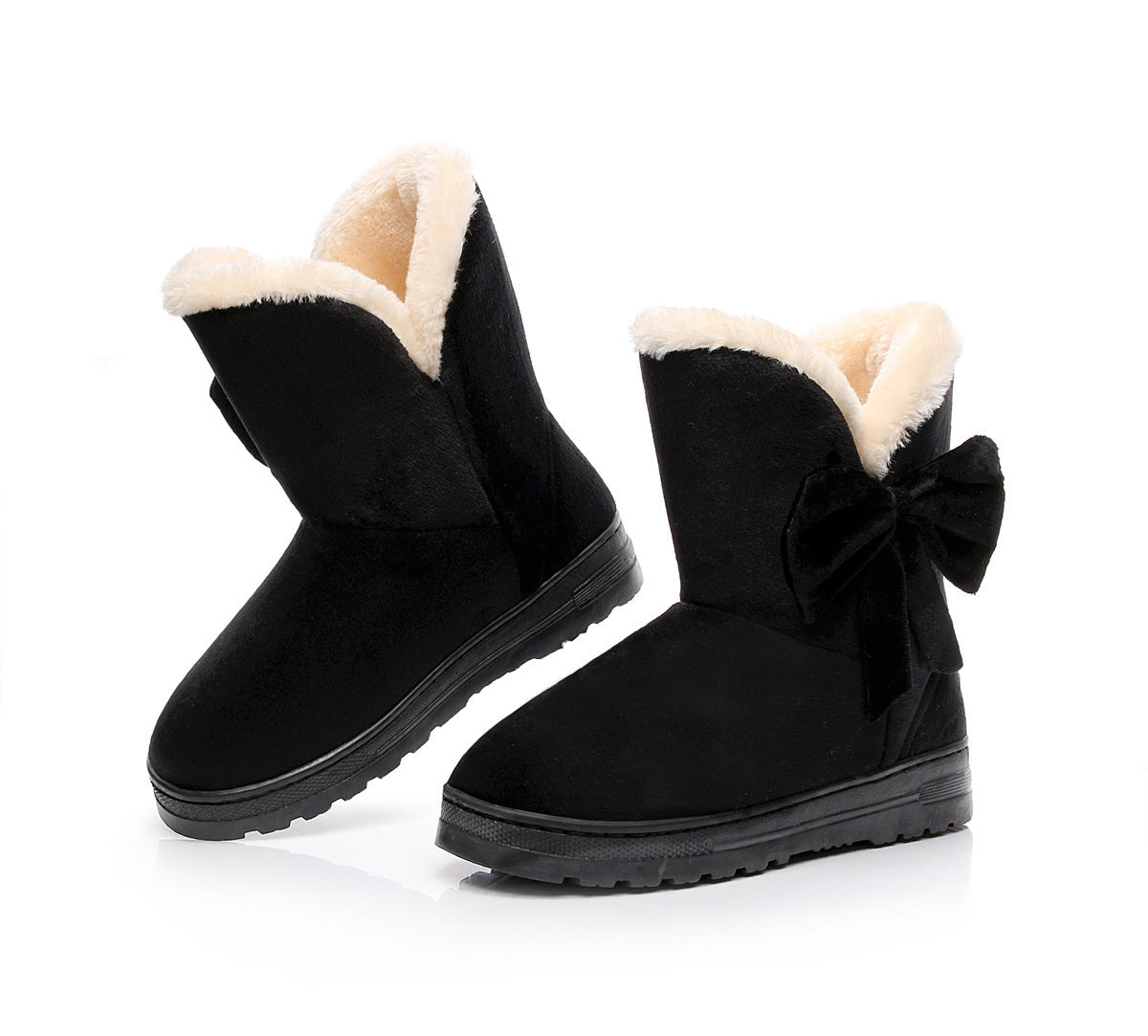 Women's Thick Bottom And Velvet Thick Warm Cotton Boots